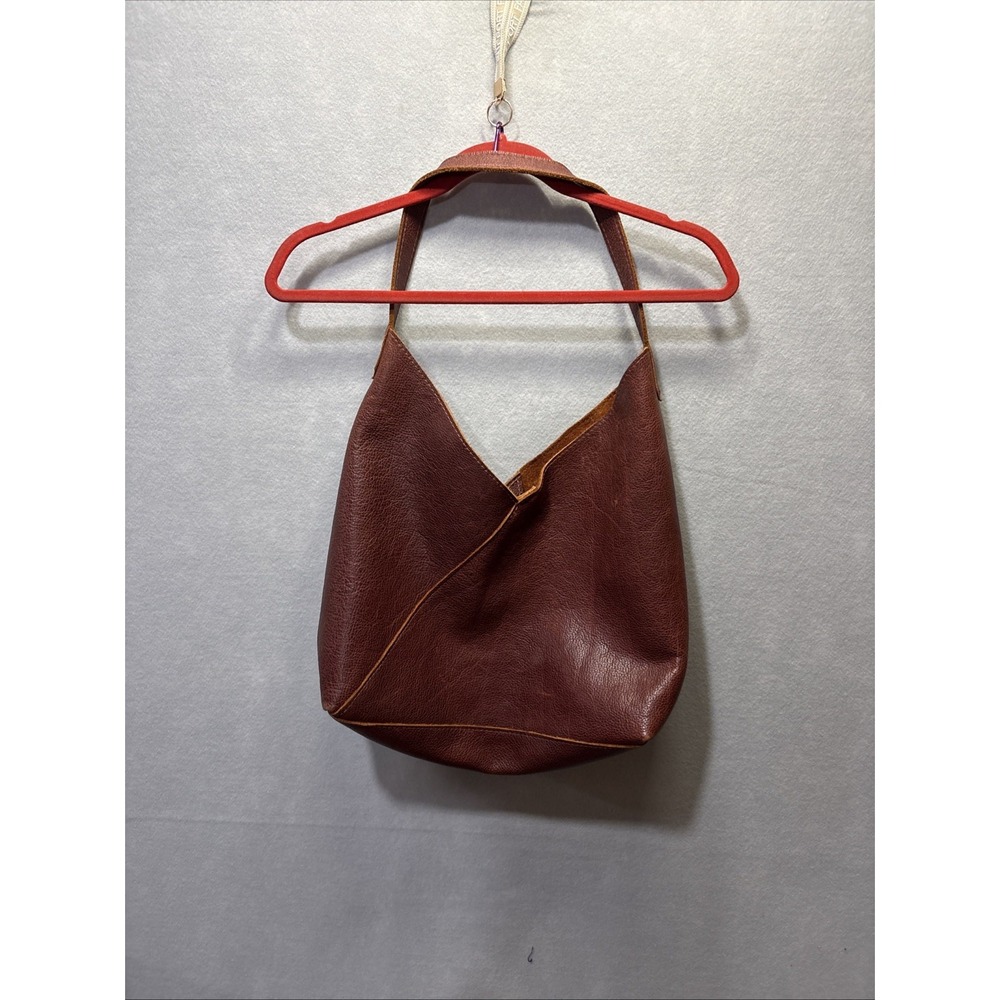 Portland Leather Goods Hobo Shoulder Bag Excellent Condition